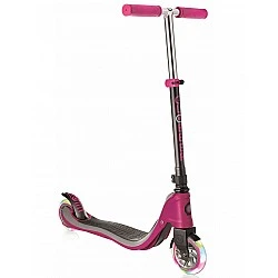 Flow 125 Light Teen Scooter με λαμπερά ελαστικά, ροζ