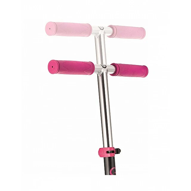 Flow 125 Light Teen Scooter με λαμπερά ελαστικά, ροζ