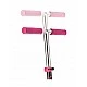 Flow 125 Light Teen Scooter με λαμπερά ελαστικά, ροζ