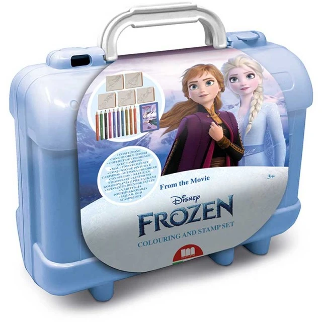 Δημιουργική κασετίνα "Frozen 2" με αξεσουάρ χρωματισμού και 5 σφραγίδες