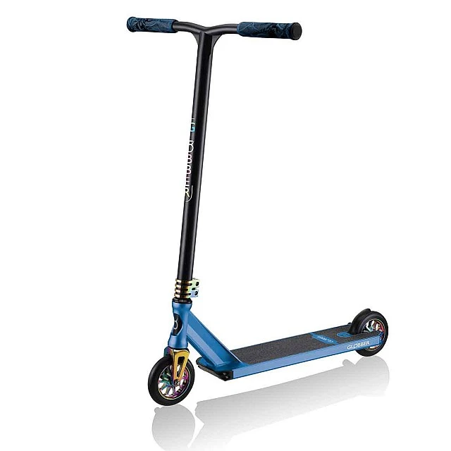 Εξαιρετικά δυνατό freestyle scooter Globber GS 900 DELUXE - μαύρο/μπλε