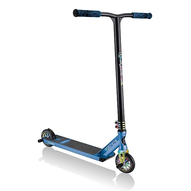Εξαιρετικά δυνατό freestyle scooter Globber GS 900 DELUXE - μαύρο/μπλε