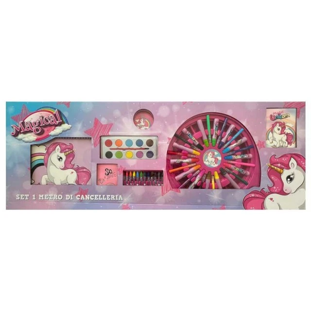 Δημιουργικό σετ Unicorn για κορίτσια - 47 τεμάχια, 100 cm