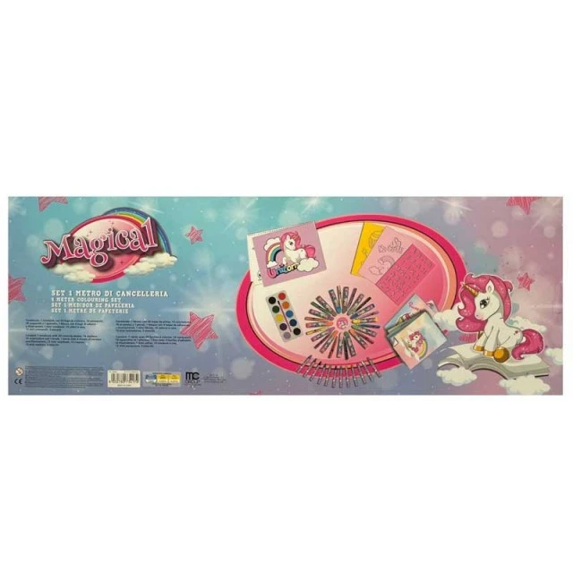 Δημιουργικό σετ Unicorn για κορίτσια - 47 τεμάχια, 100 cm