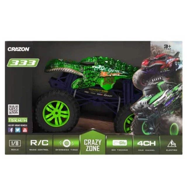 Τζιπ εκτός δρόμου Monster, για διάφορα εδάφη, RC 1:10