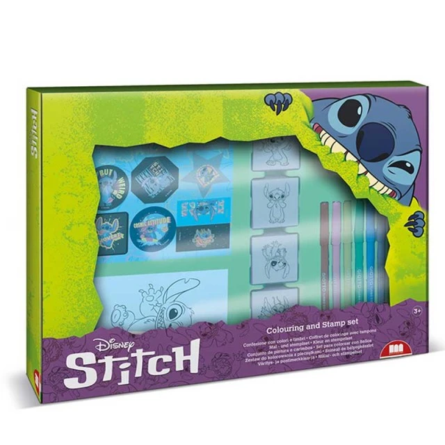 Σετ Σχεδίου Stitch με 4 Σφραγίδες