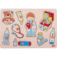 Παζλ με λαβές, Στον γιατρό