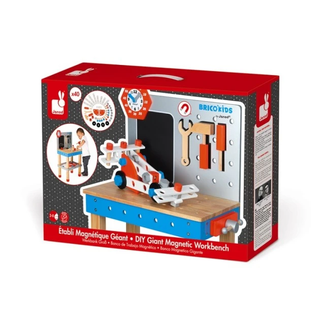 Μεγάλος μαγνητικός πάγκος εργασίας BRICO KIDS DIY