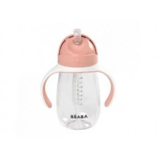 Κύπελλο BEABA που δεν χυθεί με καλαμάκι 300 ml