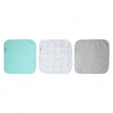 Bebe-Jou 3τμχ. Πάνες προσώπου μουσελίνας 32x32cm Ollie