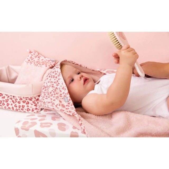 Bebe-Jou Towel Leopard Pink