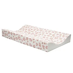 Μπλοκ αλλαξιέρα Bebe-Jou 72x44cm Λεοπάρ Ροζ
