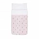 Σετ σεντόνια Petit Praia SNOOPS ROSA 60x120