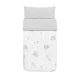Σετ σεντόνι Baby Clic 60x120cm - Nuit White