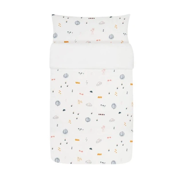 Baby Clic Σετ σεντόνια 60x120cm - Ufo