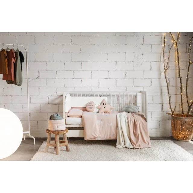 Σετ Σεντόνι Baby Clic 70x140cm - Nuit Pink