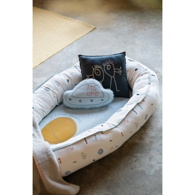 Baby Clic Σετ σεντόνια 60x120cm - Ufo