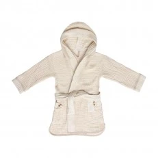 Μπουρνούζι Bebe-Jou 86/92cm καθαρή βαμβακερή άμμος
