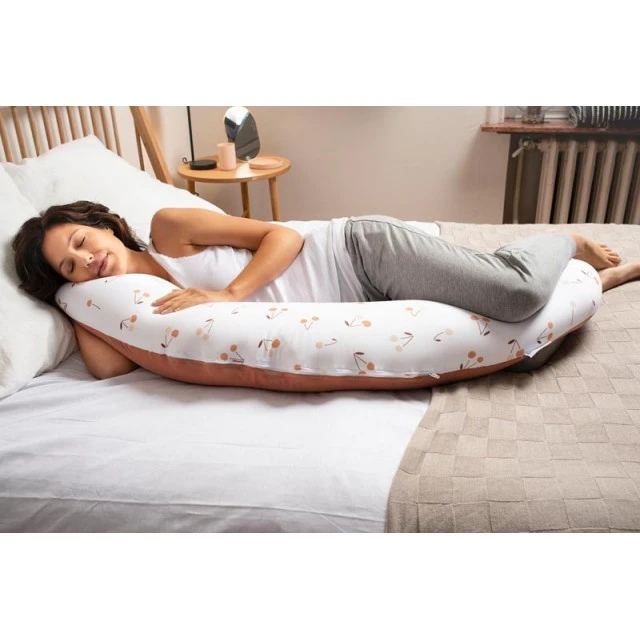Doomoo Buddy Pregnancy Pillow - Cherry Havana