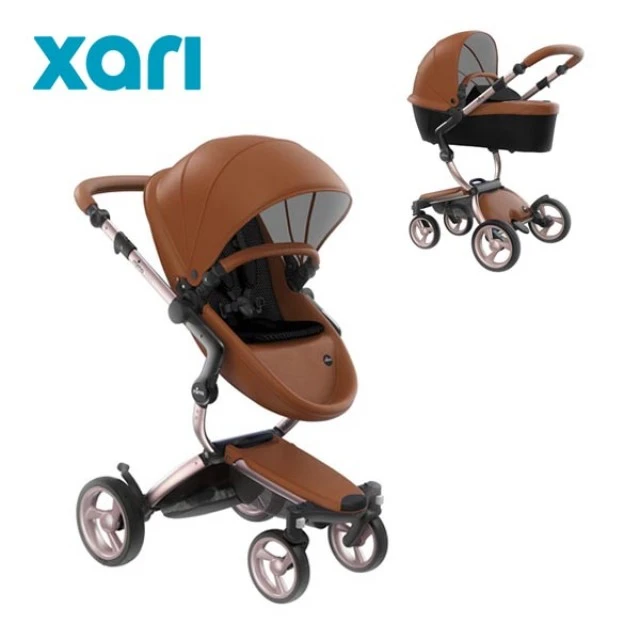 Συνδυαστικό καρότσι μωρού Mima Xari 2in1 - καμήλα