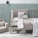Σετ σεντόνια Petit Praia SNOOPS GRIS 60x120