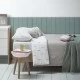 Σετ σεντόνια Petit Praia SNOOPS GRIS 60x120