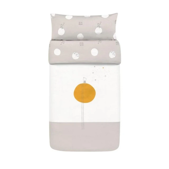 Σετ σεντόνι Baby Clic 70x140cm - Dreamer Grey