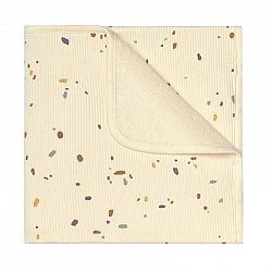Baby Clic Βρεφική κουβέρτα 75x80cm - Confetti Ivory