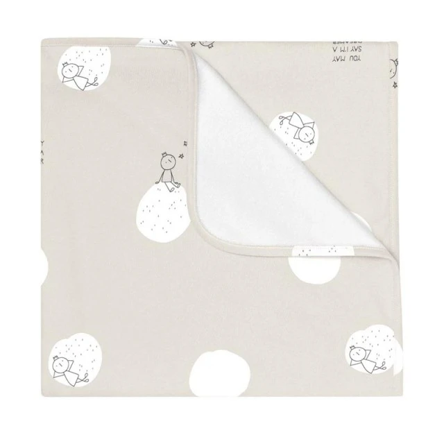 Baby Clic Βρεφική κουβέρτα 75x80cm - Dreamer Grey
