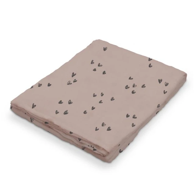 Πάνα Baby Clic Cloth 120x120cm - Καρδιές