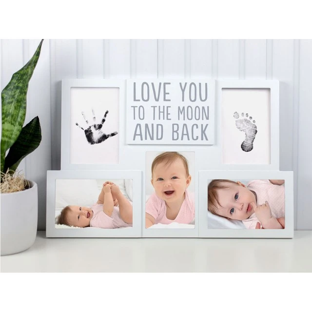 Pearhead Love You to the Moon και πίσω κορνίζα και εκτυπώσεις με μελάνι