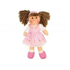 Μαλακή κούκλα - Τριαντάφυλλο - 28 cm