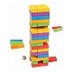 Ξύλινη έγχρωμη στοιβαζόμενη κούκλα - Jenga