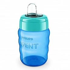 Philips AVENT Κούпа εύκολης μετάβασης χωρίς χερούλια 260 ml, 9м+, μπλε