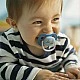 Πιπίλες Ultra Air Happy 6-18m μπλε με επιγραφή και ντεκόρ βάρκας