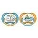 Πιπίλες Ultra Air Animals 6-18m με διακόσμηση Penguin and Turtle