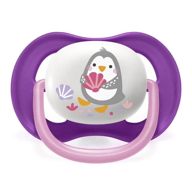Πιπίλες Ultra Air Animals 6-18m με διακόσμηση ελέφαντα και πιγκουίνο