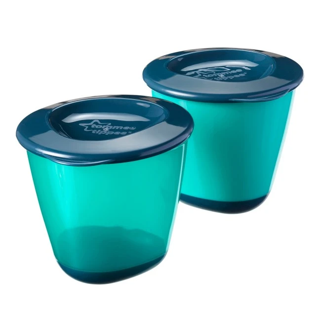 Μεγάλα δοχεία για φαγητό 120ml, 2 τμχ/οπ
