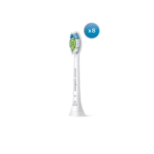 Τυπική κεφαλή Optimal White BrushSync 8 τεμαχίων λευκό