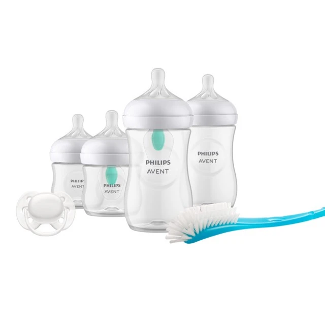 Σετ για νεογέννητο Natural Response SCD657/11 AirFree με 4 μπουκάλια και πιπίλα 0m+