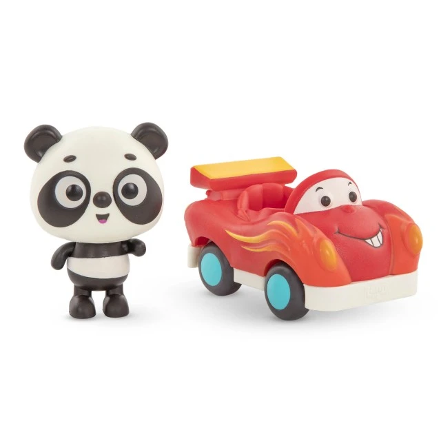 Σετ αυτοκινήτου και φιγούρας - Sports Car and Panda