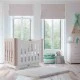 MICUNA Intelligent Παιδικό κρεβάτι-κούνια BABYSITTER 60/120 cm - λευκό/σκανδιναβικό