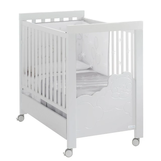 MICUNA Σετ κατωσέντονο και πανωσέντονο 60/120 Dolce Luce Grey