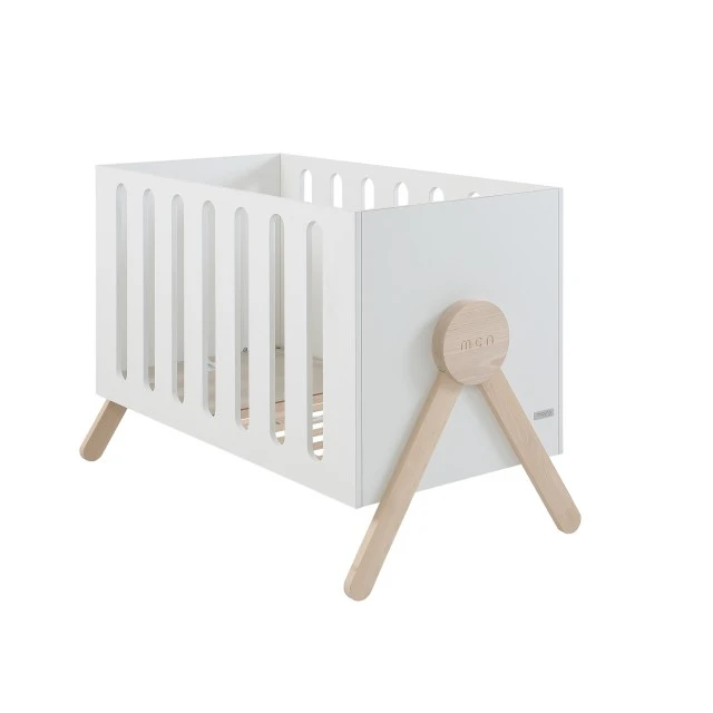 Παιδικό κρεβάτι MICUNA Transforming BIG SWING COT, 70/140 cm - λευκό/σκανδιναβικό