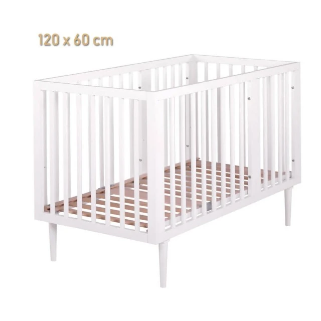MICUNA Μεταμορφώσιμο κρεβάτι ARCTIC 60/80-120 cm, λευκό