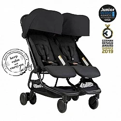 Καρότσι Mountain Buggy Twin Nano DUO Black