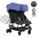 Mountain Buggy Καρότσι για δύο παιδιά Nano DUO Nautical (μαύρο και μπλε)