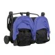 Mountain Buggy Καρότσι για δύο παιδιά Nano DUO Nautical (μαύρο και μπλε)
