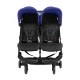 Mountain Buggy Καρότσι για δύο παιδιά Nano DUO Nautical (μαύρο και μπλε)