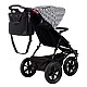 Τσάντα καροτσιού Mountain Buggy Luxury URBAN JUNGLE, άσπρο-μαύρο pepit